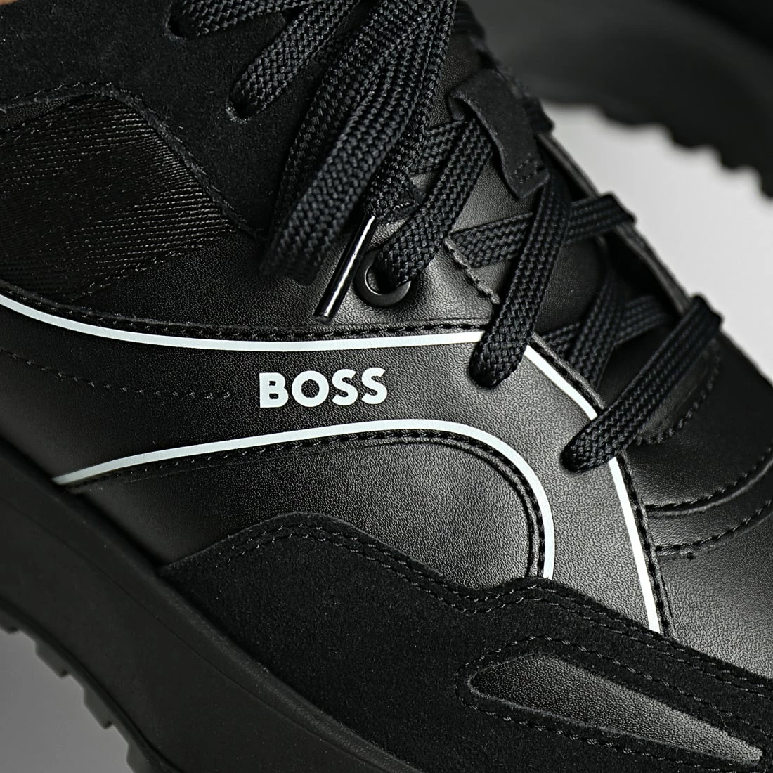 Budget ⌛ Baskets Jonah Runner 50487592 Black de BOSS 🌟 – Image 2