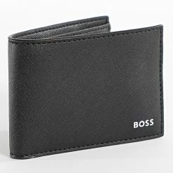Promo ⌛ Portefeuille 50485613 Noir de BOSS ⭐