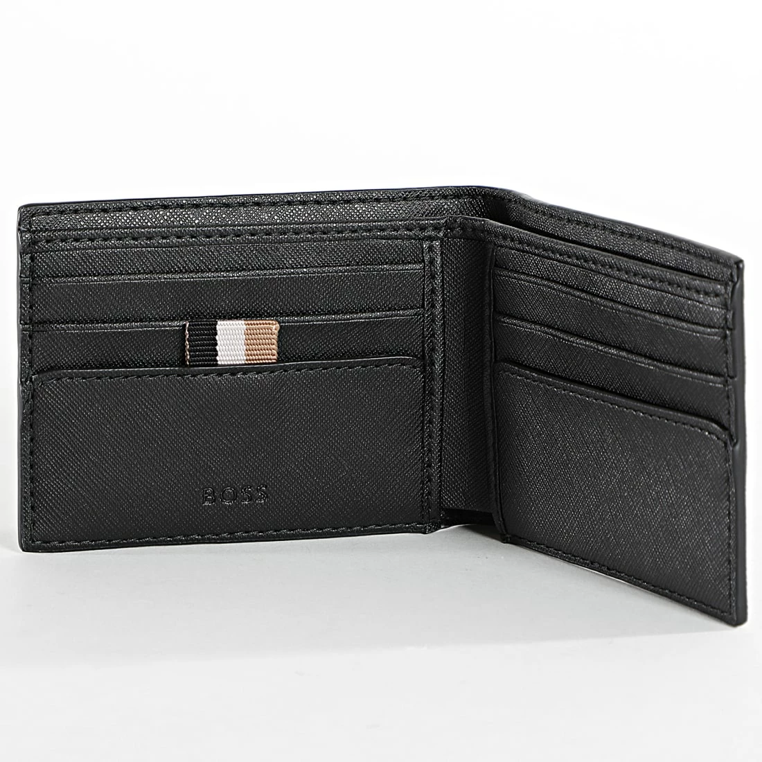 Promo ⌛ Portefeuille 50485613 Noir de BOSS ⭐ – Image 3