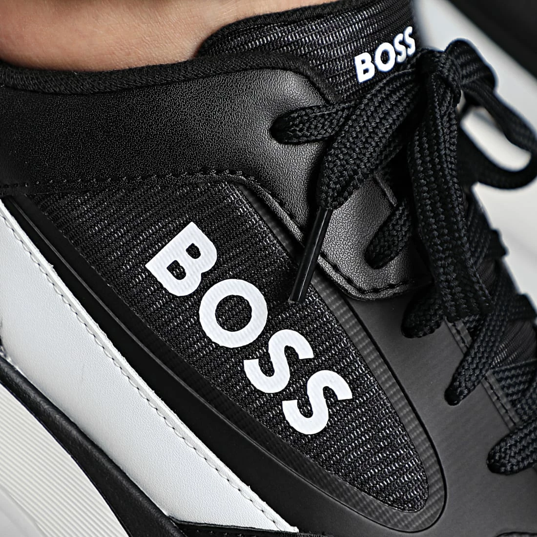 Meilleure vente ✔️ Baskets Dean Runner 50487577 Black de BOSS 🥰 – Image 2