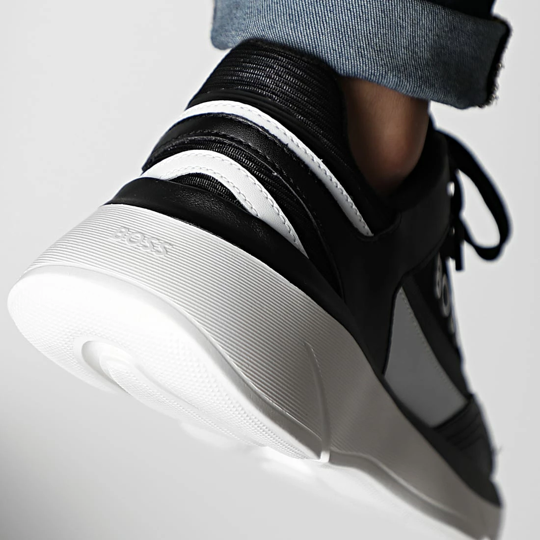 Meilleure vente ✔️ Baskets Dean Runner 50487577 Black de BOSS 🥰 – Image 4