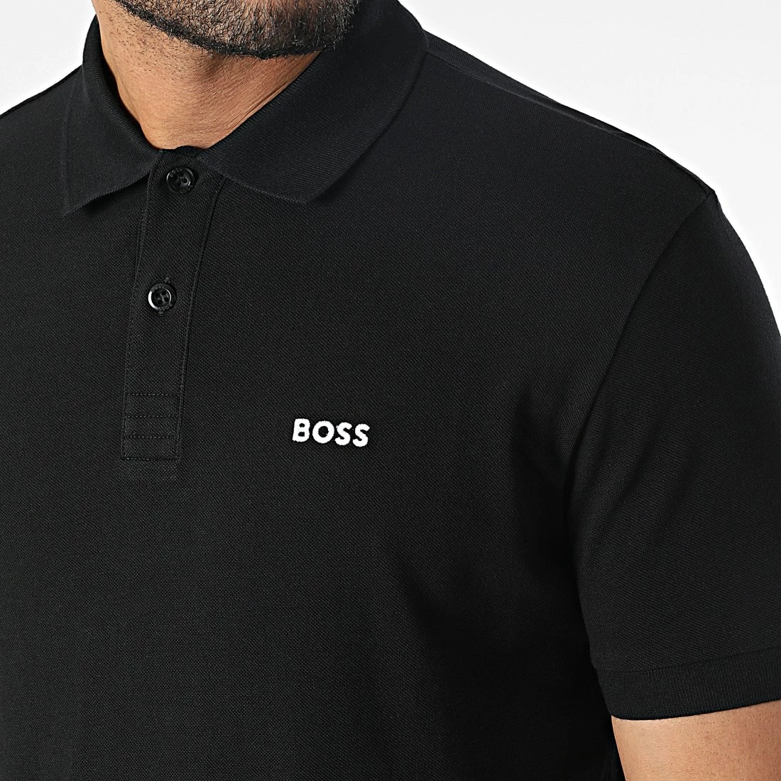 Top 10 ✨ Polo Manches Courtes 50469258 Noir de BOSS ⭐ – Image 2