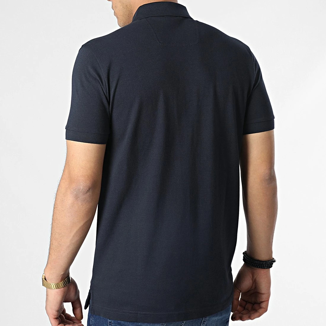 Meilleure affaire 🤩 Polo Manches Courtes 50469258 Bleu Marine de BOSS 😀 – Image 4