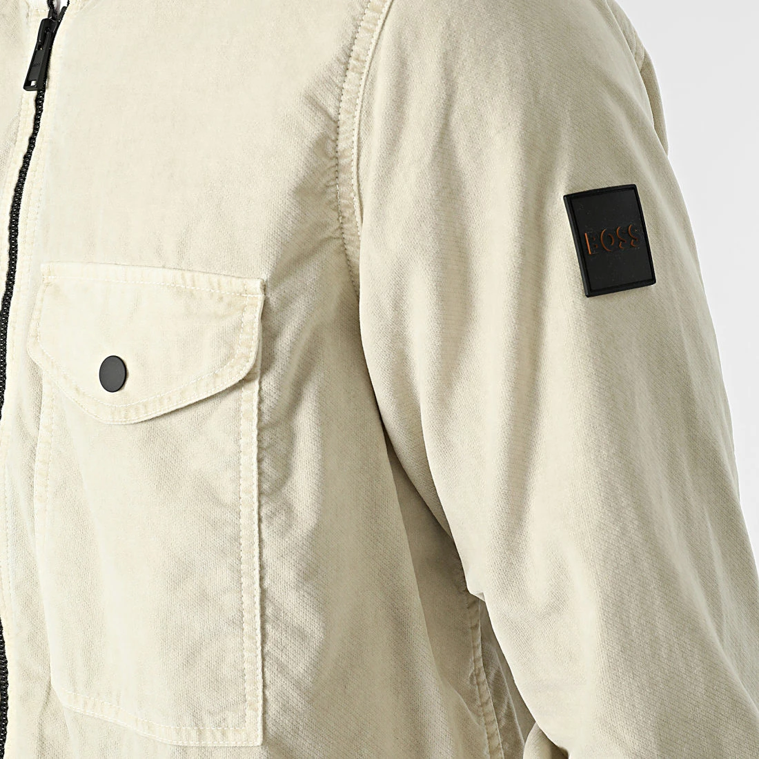 Top 10 🥰 Veste Zippée 50483537 Beige de BOSS 🎉 – Image 2