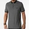 Vente flash ❤️ Polo Manches Courtes 50451446 Gris Anthracite Chiné de BOSS 👏